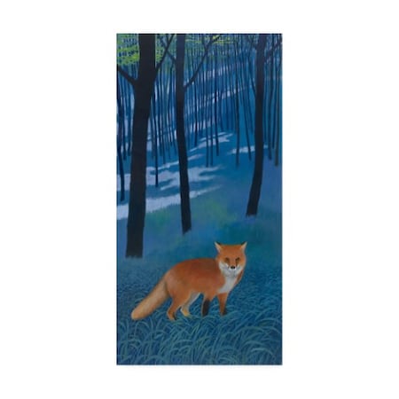 Kathrine Lovell 'The Edge Of The Woods' Canvas Art,10x19